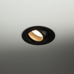 TK Lighting Aura lampa do zabudowy 1x10 W czarna 10571