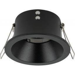 TK Lighting Opti Black lampa do zabudowy 1x10 W czarna 10577