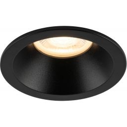 TK Lighting Opti Black lampa do zabudowy 1x10 W czarna 10577
