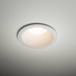 TK Lighting Opti White lampa do zabudowy 1x10 W biała 10578