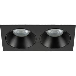 TK Lighting Prisma Duo Black lampa do zabudowy 2x10 W czarna 10579