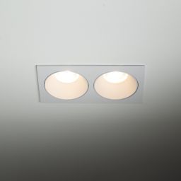 TK Lighting Prisma Duo White lampa do zabudowy 2x10 W biała 10580