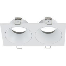 TK Lighting Prisma Duo White lampa do zabudowy 2x10 W biała 10580