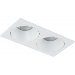 TK Lighting Prisma Duo White lampa do zabudowy 2x10 W biała 10580