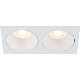 TK Lighting Prisma Duo White lampa do zabudowy 2x10 W biała 10580