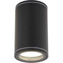 TK Lighting Flare lampa do zabudowy 1x10 W czarna 10583