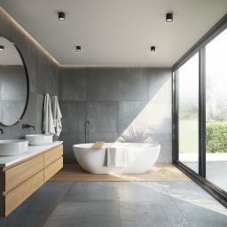 TK Lighting Vivo lampa do zabudowy 1x10 W czarna 10594