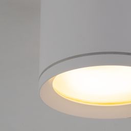 TK Lighting Vivo lampa do zabudowy 1x10 W biała 10595