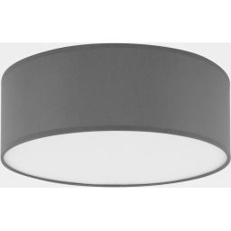 TK Lighting Rondo plafon 4x15W grafitowy/biały 1087