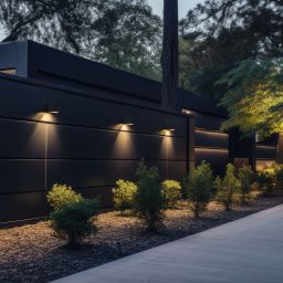 TK Lighting Axis kinkiet zewnętrzny 1x10 W czarny 10969