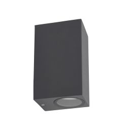 TK Lighting Axis kinkiet zewnętrzny 2x10 W czarny 10970