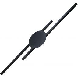 TK Lighting Java kinkiet 2x24W LED czarny 1367