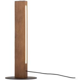 TK Lighting Teo lampa stołowa 1x36 W orzech 1411