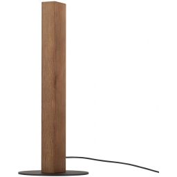 TK Lighting Teo lampa stołowa 1x36 W orzech 1411