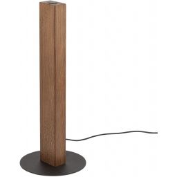 TK Lighting Teo lampa stołowa 1x36 W orzech 1411