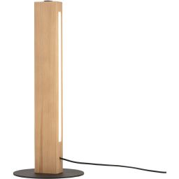 TK Lighting Teo lampa stołowa 1x36 W drewno 1412