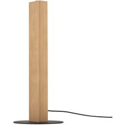 TK Lighting Teo lampa stołowa 1x36 W drewno 1412
