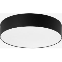 TK Lighting Rondo plafon 4x15W czarny/biały 1587
