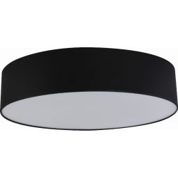 TK Lighting Rondo plafon 4x15W czarny/biały 1587