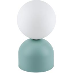 TK Lighting Miki lampka nocna dziecięca 1x87 W biała-miętowa 16039