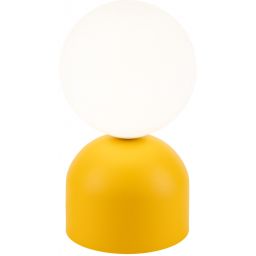 TK Lighting Miki lampka nocna dziecięca 1x8 W biała-żółta 16040