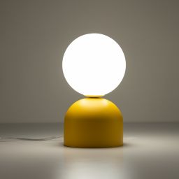 TK Lighting Miki lampka nocna dziecięca 1x8 W biała-żółta 16040