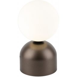 TK Lighting Miki lampka nocna dziecięca 1x8 W biała-brązowa 16043