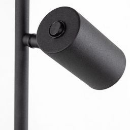 TK Lighting Top lampa stojąca 3x10 W czarna 16064