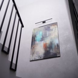 TK Lighting Gallery kinkiet 1x18 W czarny 18002