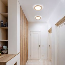 TK Lighting Aqua Wood plafon 1x24 W drewno 18004