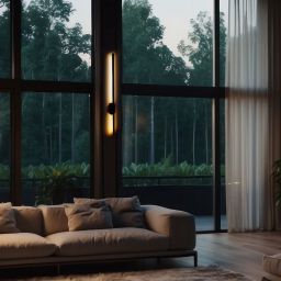 TK Lighting Flash kinkiet 1x21 W czarny 18074