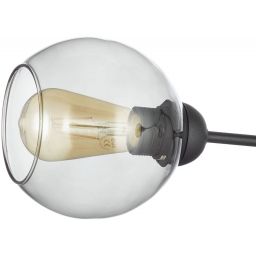 TK Lighting Fairy lampa podsufitowa 4x15 W czarna 2730