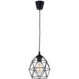 TK Lighting Galaxy lampa wisząca 1x15 W czarna 3190
