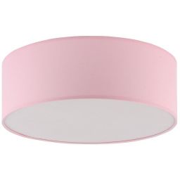 TK Lighting Rondo plafon 4x15W różowy/biały 3228