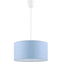 TK Lighting Rondo lampa wisząca 1x15W niebieski/biały 3232