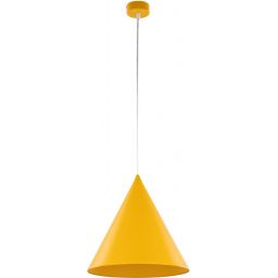 TK Lighting Cono lampa wisząca 1x15 W żółta 10066