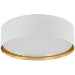 TK Lighting Bilbao plafon 4x15W biały/złoty 3433