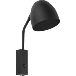 TK Lighting Soho kinkiet 1x15 W czarny 4167