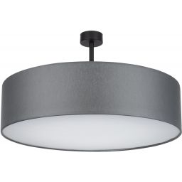 TK Lighting Rondo lampa podsufitowa 4x15 W biała-chrom-szara 4239