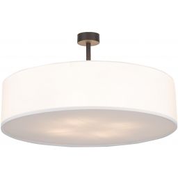 TK Lighting Rondo lampa podsufitowa 4x15W biały/czarny 4242