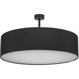 TK Lighting Rondo lampa podsufitowa 4x15W czarny/biały 4245