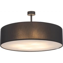 TK Lighting Rondo lampa podsufitowa 4x15W czarny/biały 4245