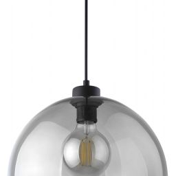 TK Lighting Cubus lampa wisząca 1x15W grafit lustrzany/czarny 4292