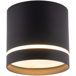 TK Lighting Jet lampa podsufitowa 1x10 W czarna 4351