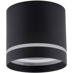 TK Lighting Jet lampa podsufitowa 1x10 W czarna 4351