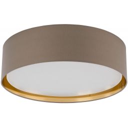 TK Lighting Bilbao plafon 4x15W beżowy/złoty 4399