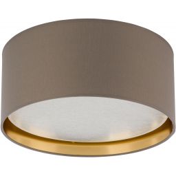 TK Lighting Bilbao plafon 4x15W beżowy/złoty 4404