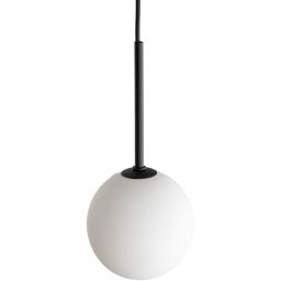 TK Lighting Martin lampa wisząca 1x6W czarny/biały 4502