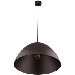 TK Lighting Faro lampa wisząca 1x15W brązowy 4509