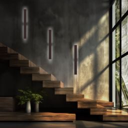 TK Lighting Navi kinkiet 1x24W LED brązowy 4512